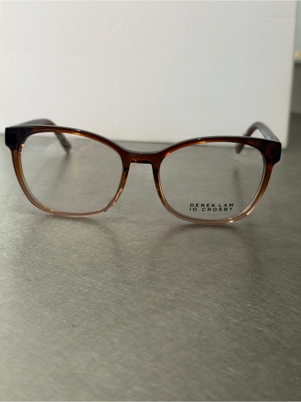 10 Crosby Derek Lam Brown gradient Women's AMIA Glasses 54-17-140, NWT